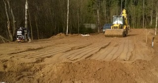 Отсыпка песком Новосибирск, цена от 206 руб.