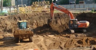 Котлован для дома Новосибирск, цена от 308 руб./м3.